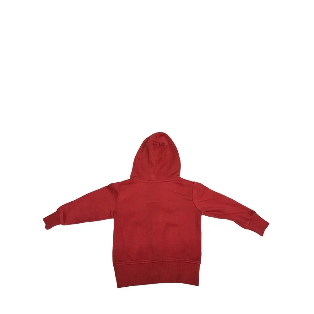 Champion Toddler 2T Red Full Zip Hoodie Logo Fleece Sweatshirt Jacket